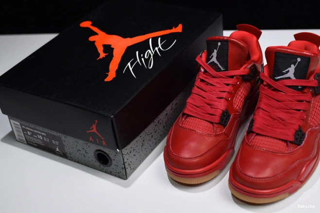 Reps BK av3914-600 day fire jordan air gum red 4 singles 1118
